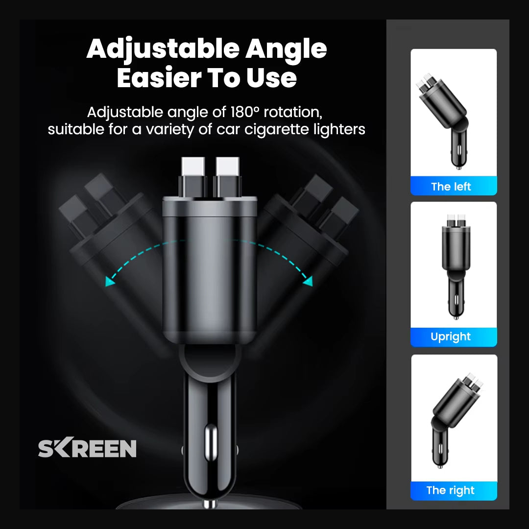 ChargeMate 5 in 1 Car Charger | Skreen