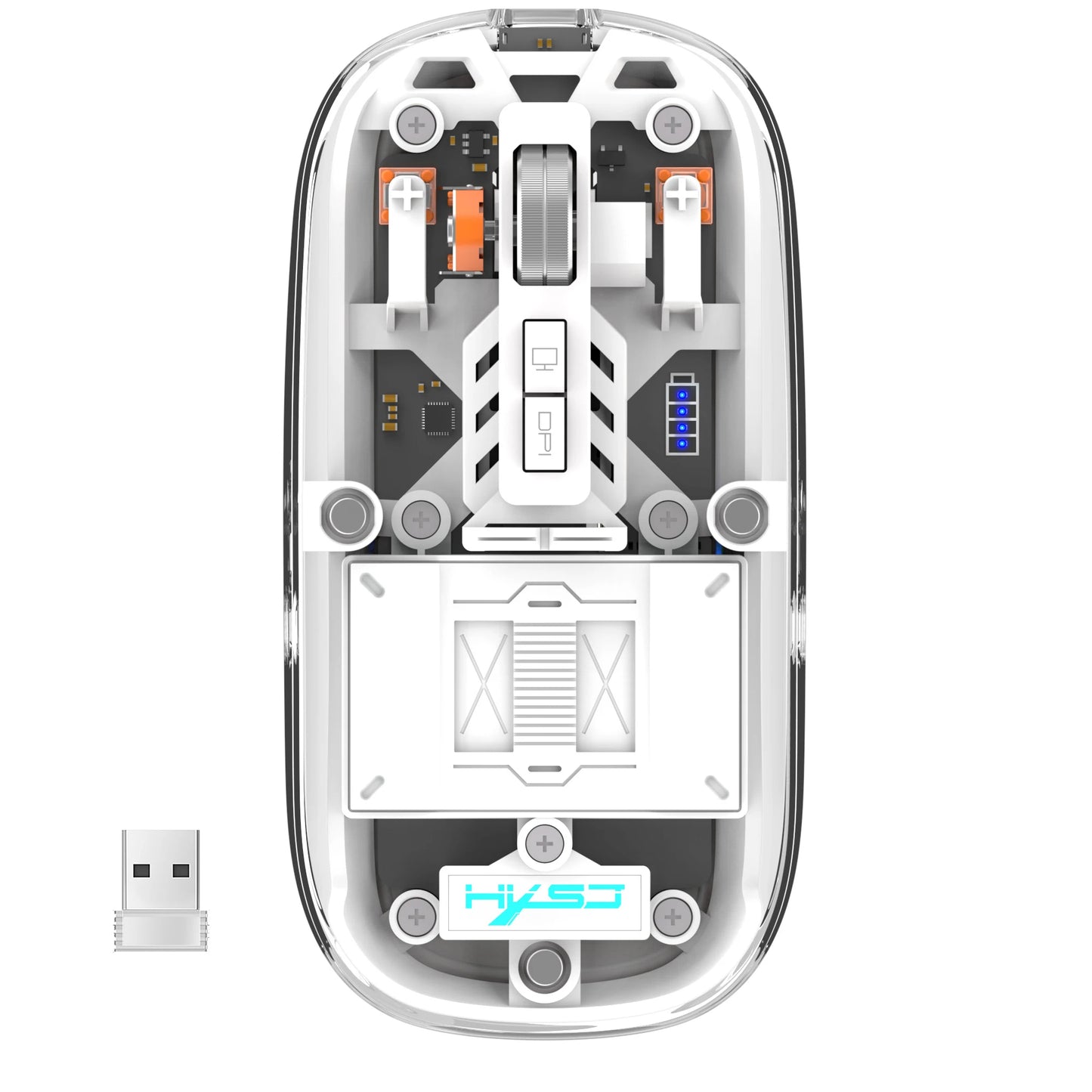ClearClick Wireless Transparent Mouse | Skreen
